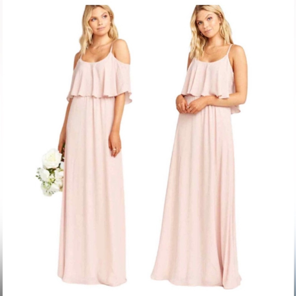 Show Me Your MuMu Ladies Size Small Blush Maxi Dress